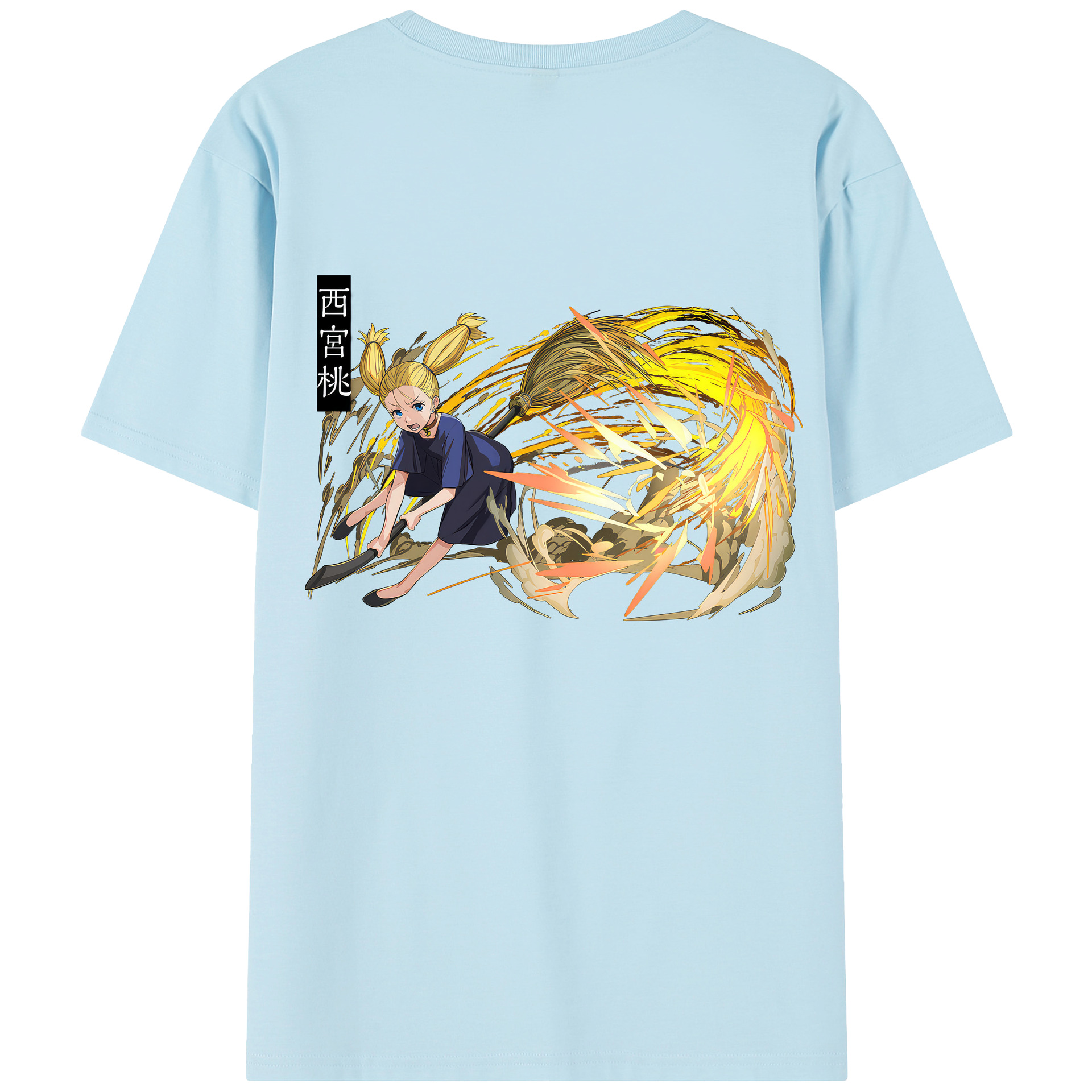 （画像用） 呪術廻戦 Jujutsu Kaisen 綿100％半袖Tシャツ（背面プリント）